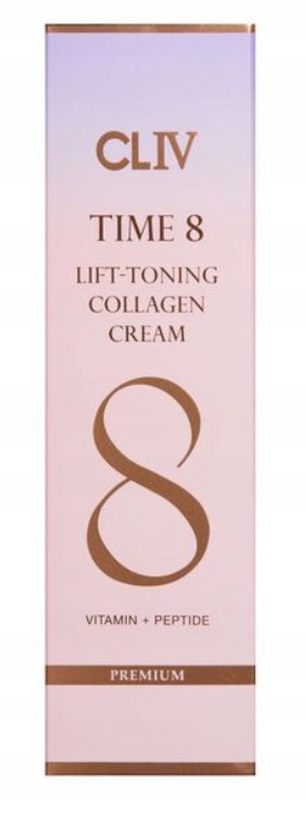 CLIV Time 8 Lift Toning Collagen Liftingująco Tonizujący Krem Z Kolagenem