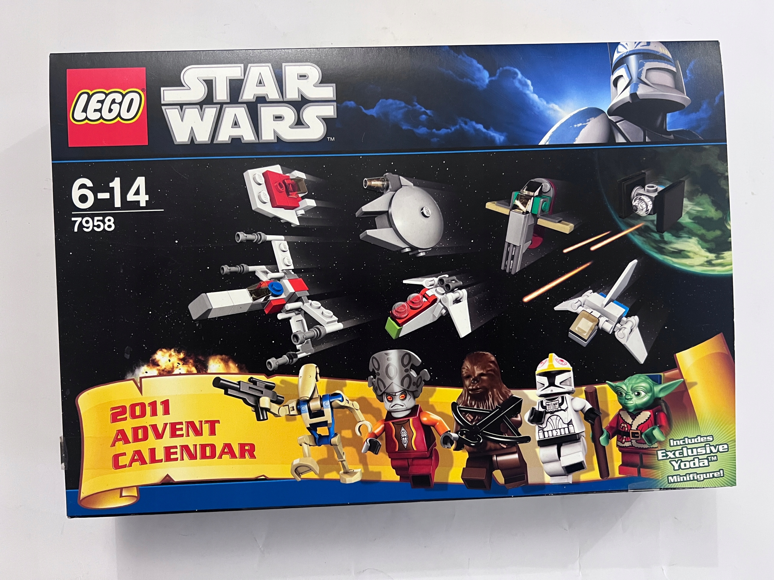 Lego 7958 Star Wars Kalendarz adwentowy Boba Fett's Slave Unikat z 2011r