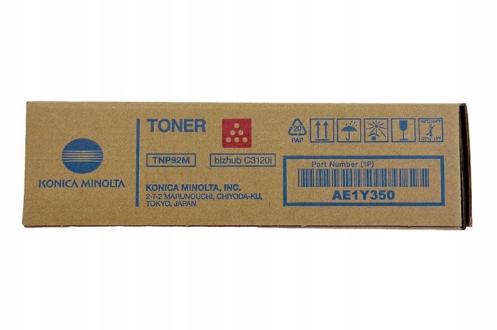 Toner Magenta Konica Minolta Bizhub C3120i (TNP92M, TNP-92M, AE1