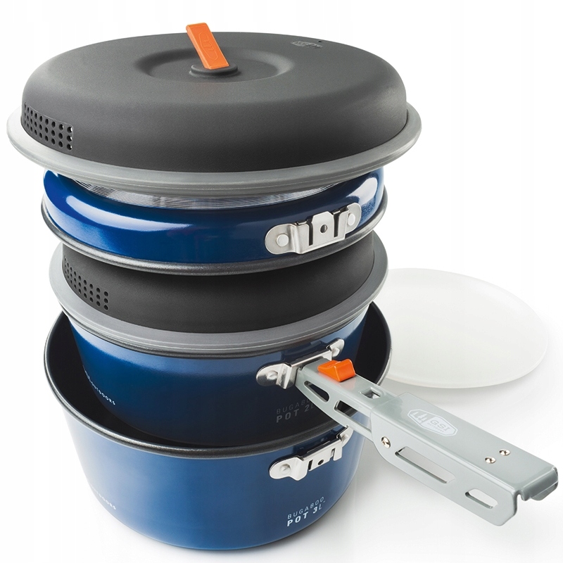 Kempingové nádobí Gsi Outdoors Bugaboo Ceramic Base Camper Medium 2+3 l