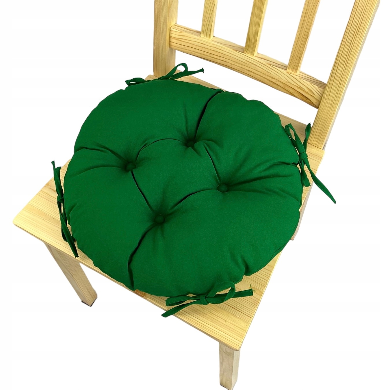 

Poduszka na krzesło taboret 35cm Zielony Koło