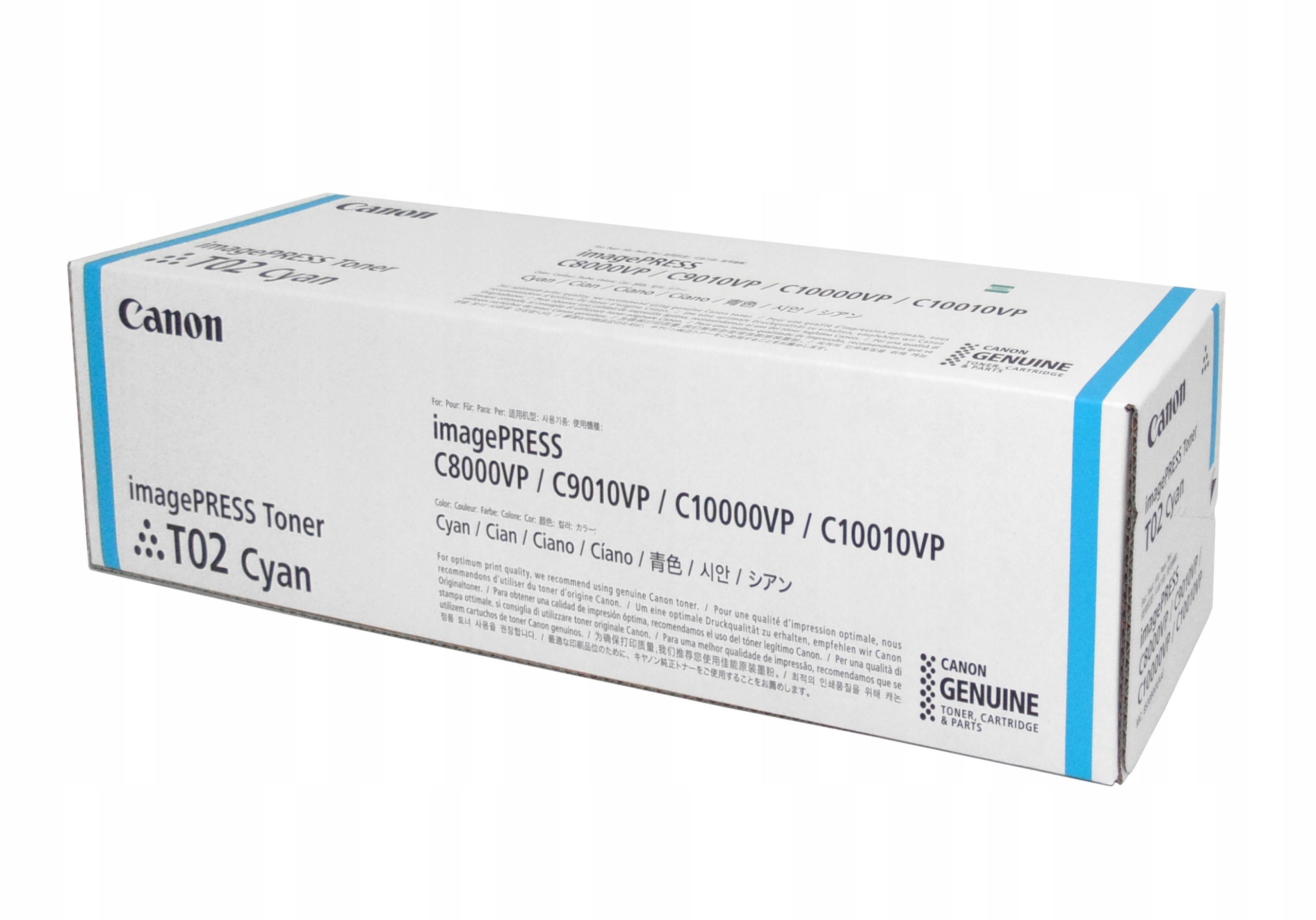 Toner Canon 8530B001 T02 modrý (cyan)