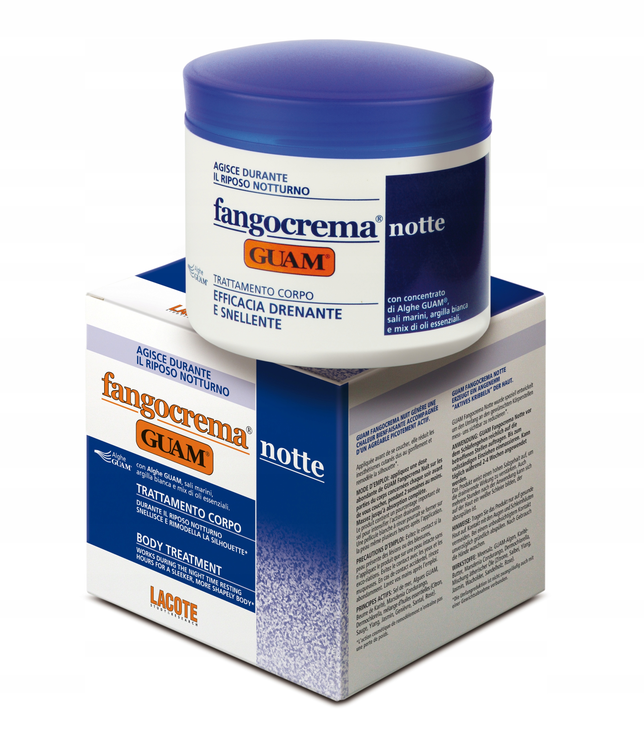 Guam Błotny koncentrat wyszczuplający na noc w kremie 500ml