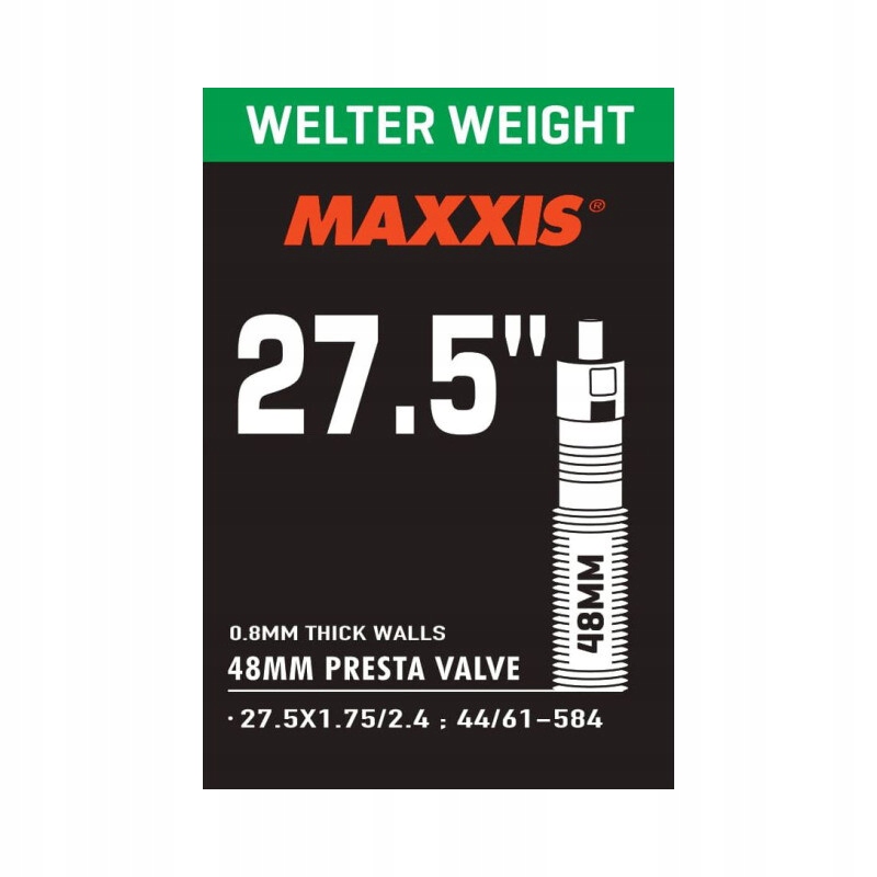 Maxxis dętka Welter Weight 27,5x1.75/2.4 48mm