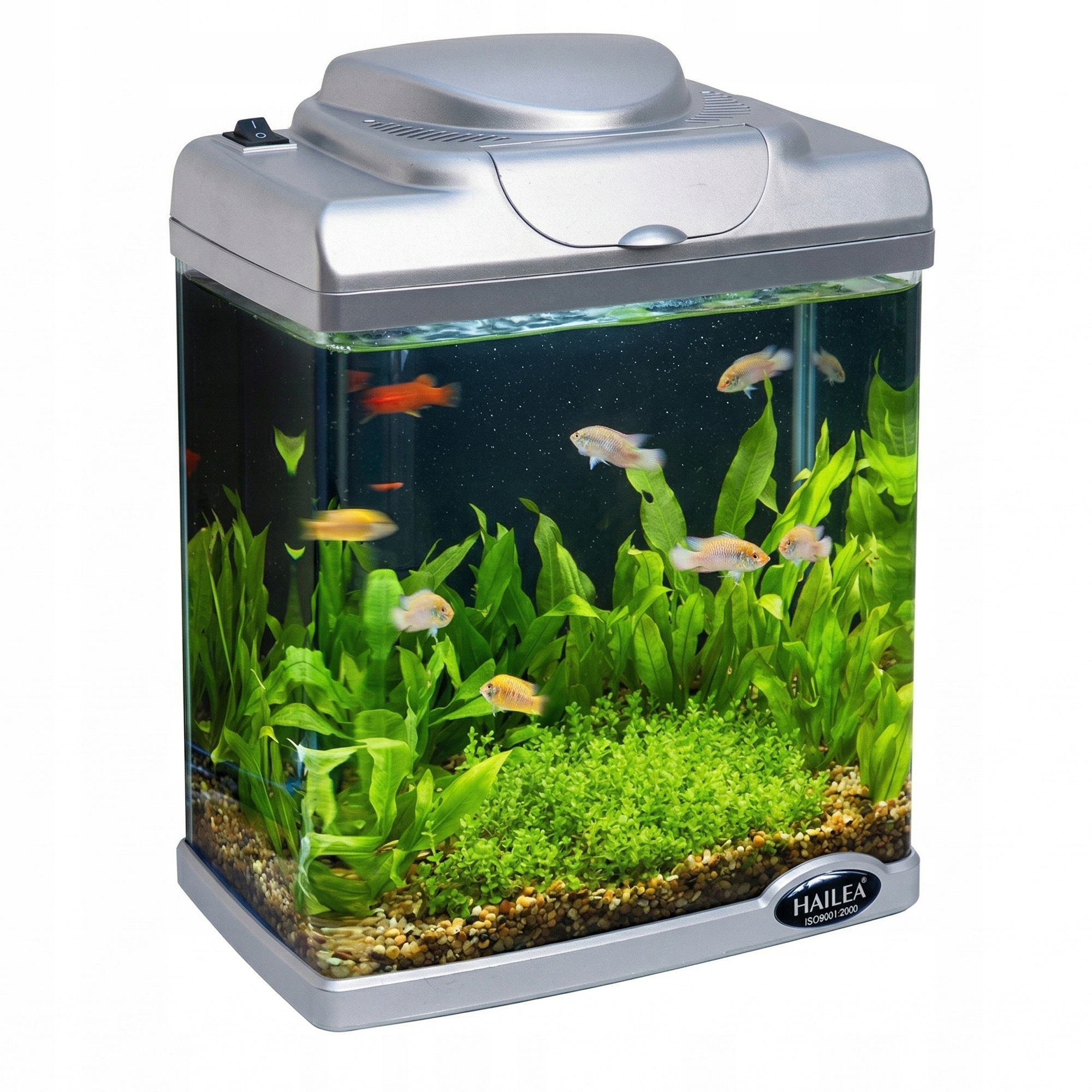 Akwarium Hailea FC200, 4,8l srebrne