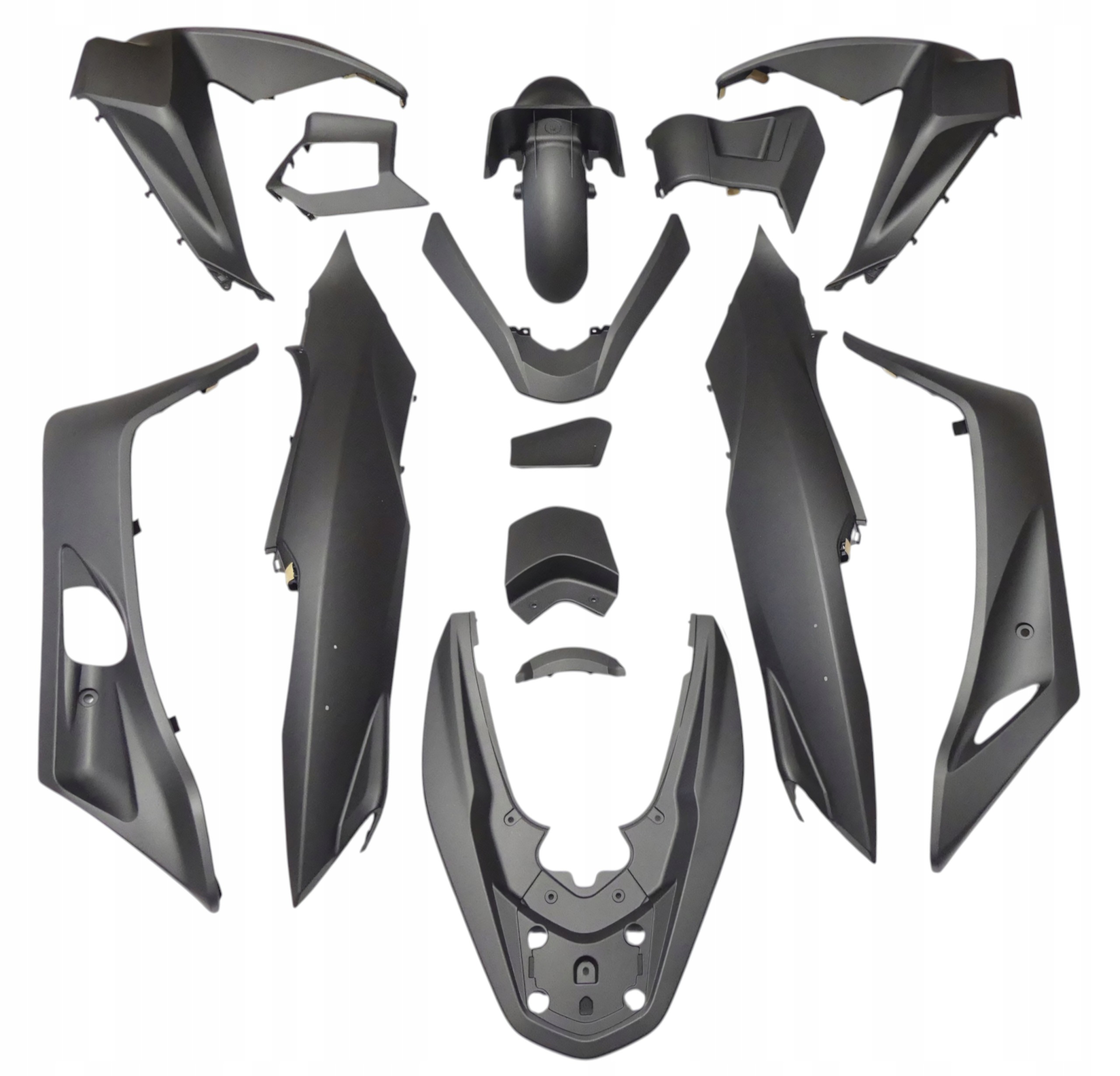 x Honda Pcx 125 14-17 K35 Sada chráničů oblečení Body Komplet Grey TopX