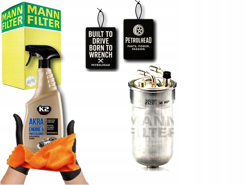 Palivový Filtr Opel 1,3CDTI Corsa D 06- Mann-filter #Petrolhead Pro+ Kit12