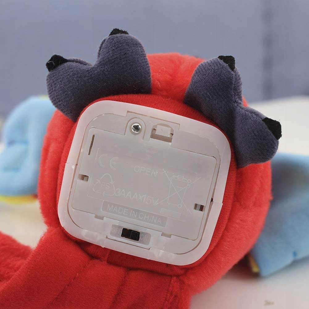 INTERAKTYWNA ZABAWKA GADAJĄCA PAPUGA POWTARZA SŁOWA Tańczy Przedrzeźniacz Głębokość produktu 23 cm