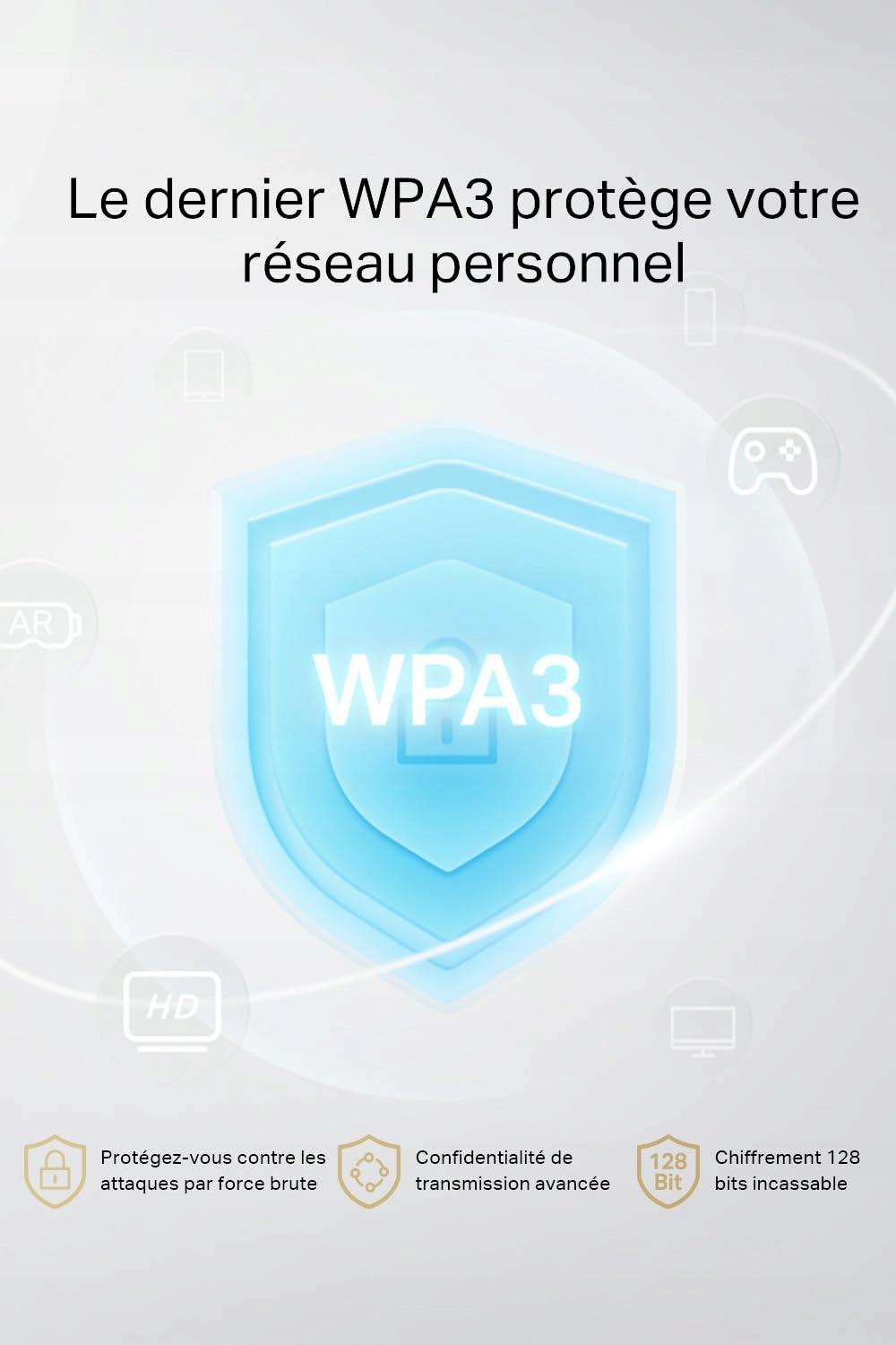 MERCUSYS MR3000X Router Wi-Fi 6 Dual-Band AX3000 4 Porty Gigabit WPA3 VPN — miniatura 7