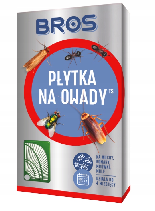 

Płytka Na Owady (muchy,komary,mrówki,mole)