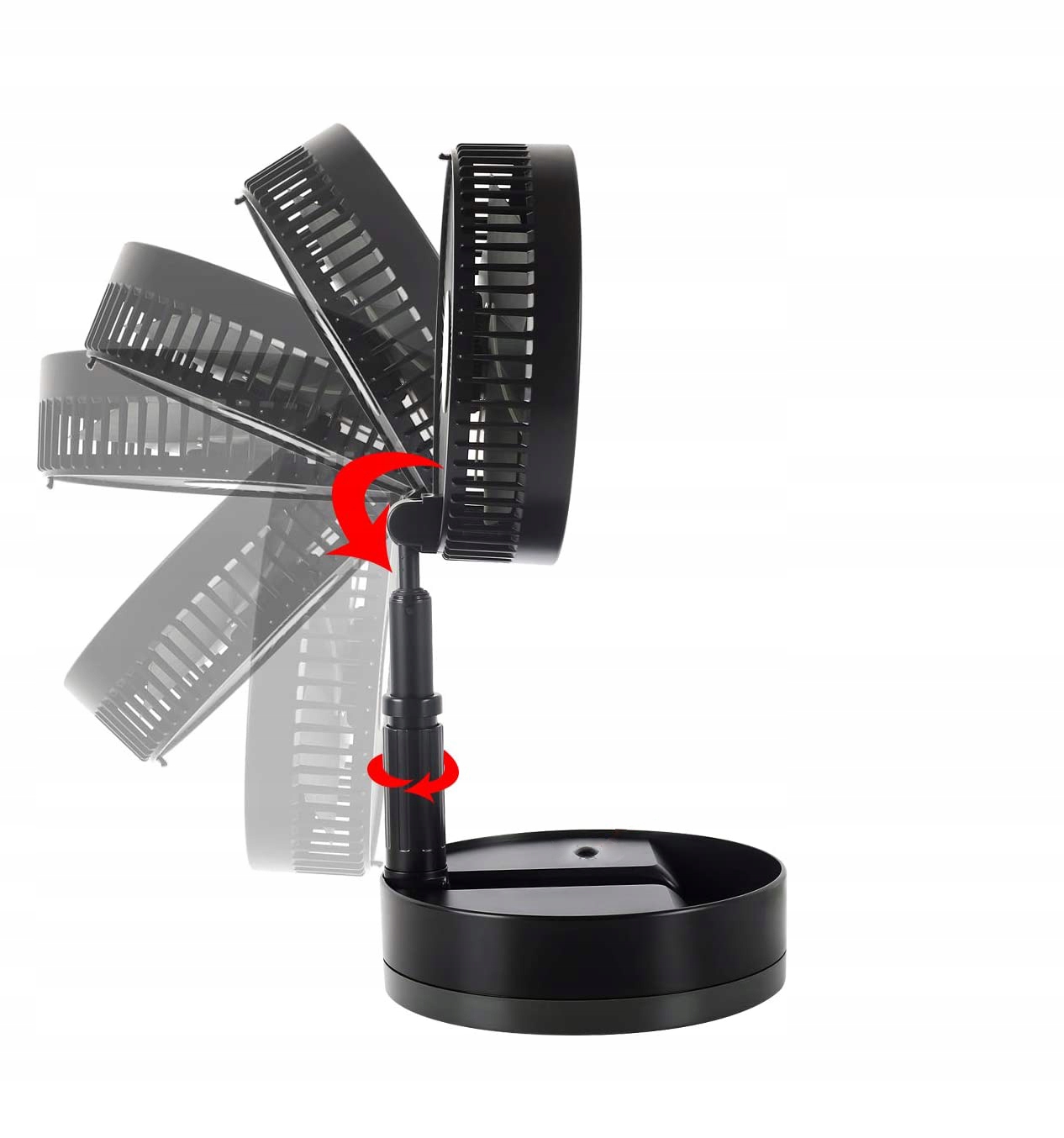 MOCNY CICHY WIATRAK WENTYLATOR PRZENOŚNY BIURKOWY Marka Shopek