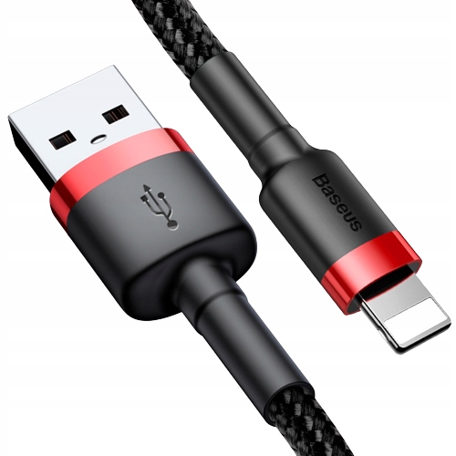 

Baseus Mocny Kabel Usb Lightning do iPhone 2.4A 1m