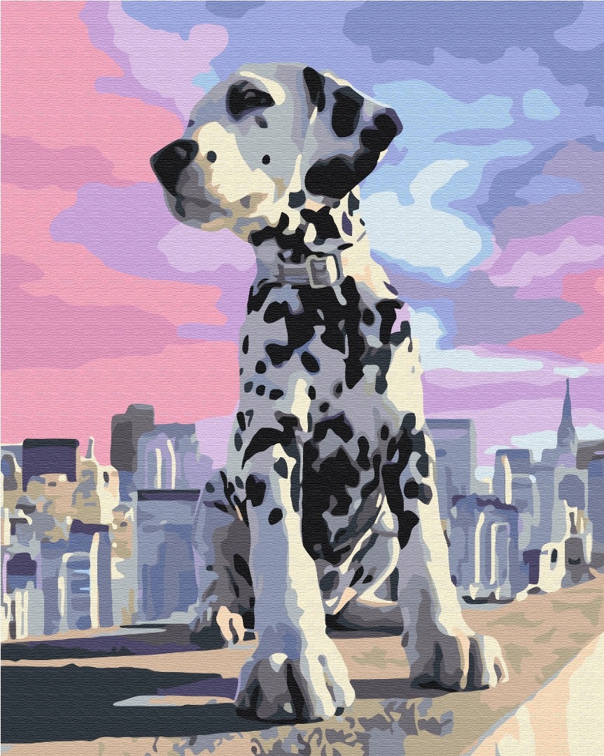 Malowanie po numerach Paint it! Dalmatyńczyk 40x50