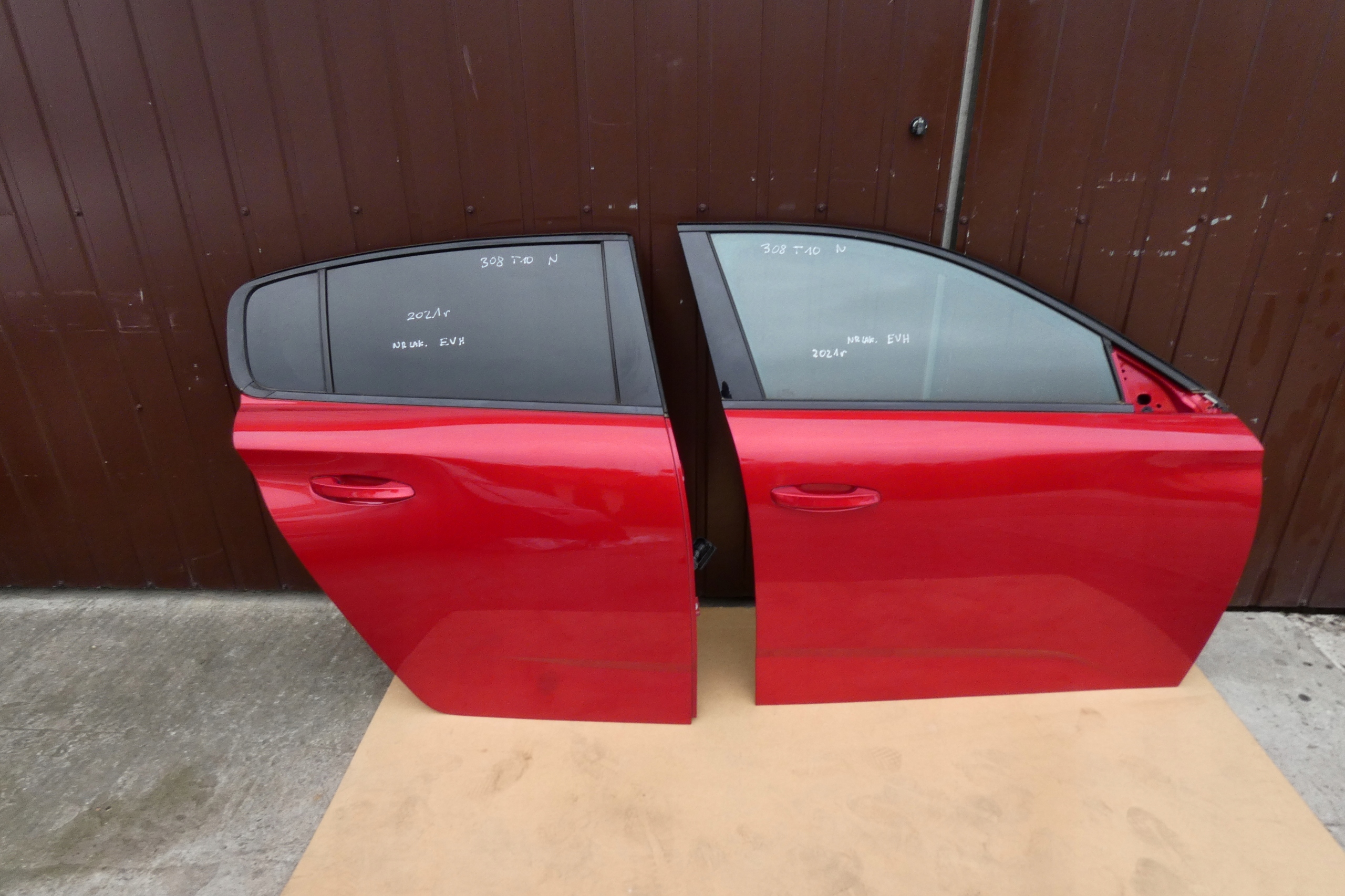 PEUGEOT 308 T10 HB rechts Tür heck EVH 21R
