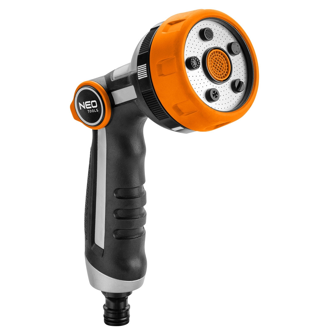 NEO PISTOLETZRASZAJĄCY ZRASZACZ 5 FUNKCJI REGULACJA METALOWY DO WĘŻA 15-708 Marka Neo Tools