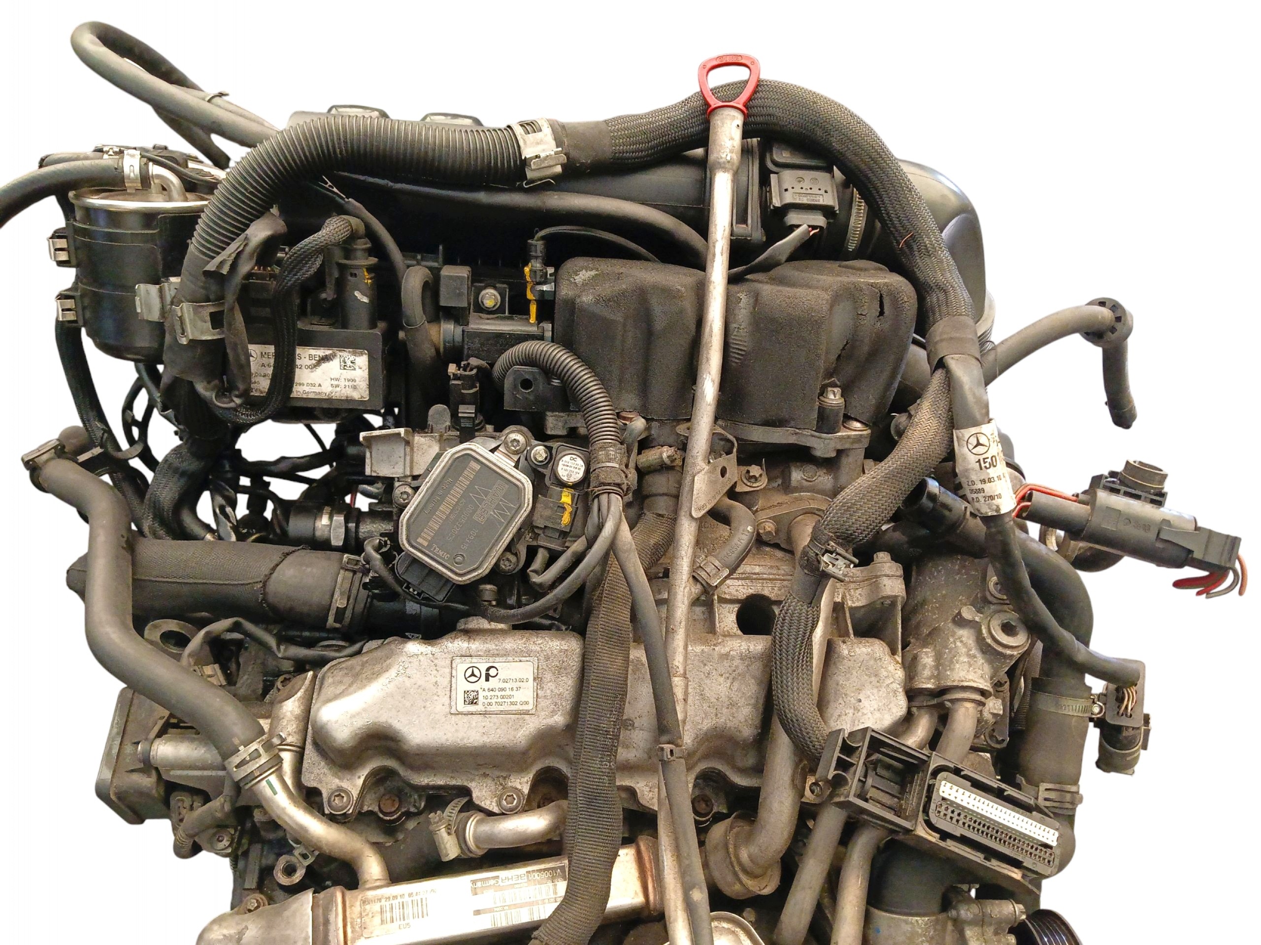 engine complete MERCEDES B W245 2.0 CDI 140KM 103kW 640941 218 thousand