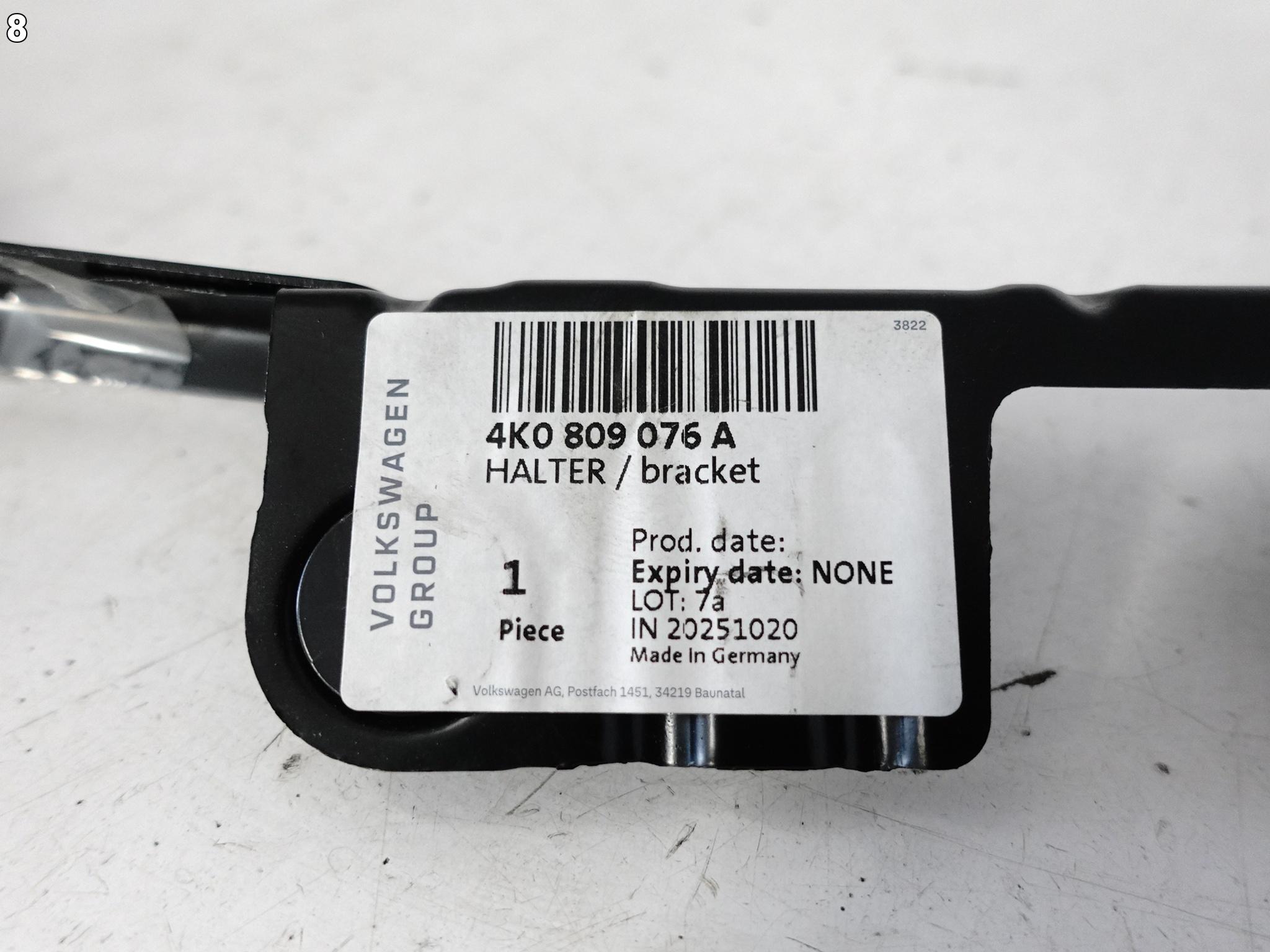 AUDI RS6 S6 A6 4K0 C8 19-25 Support plaque Console Support Aile Avant Droite