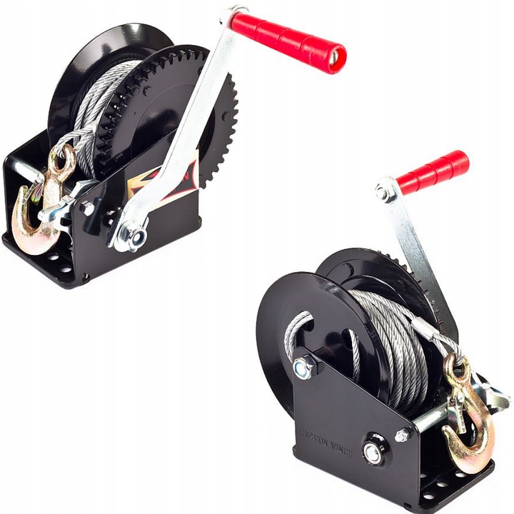 Dragon Winch Ruční naviják Dwk 25 1,2T 10 m II Scooter Motoru