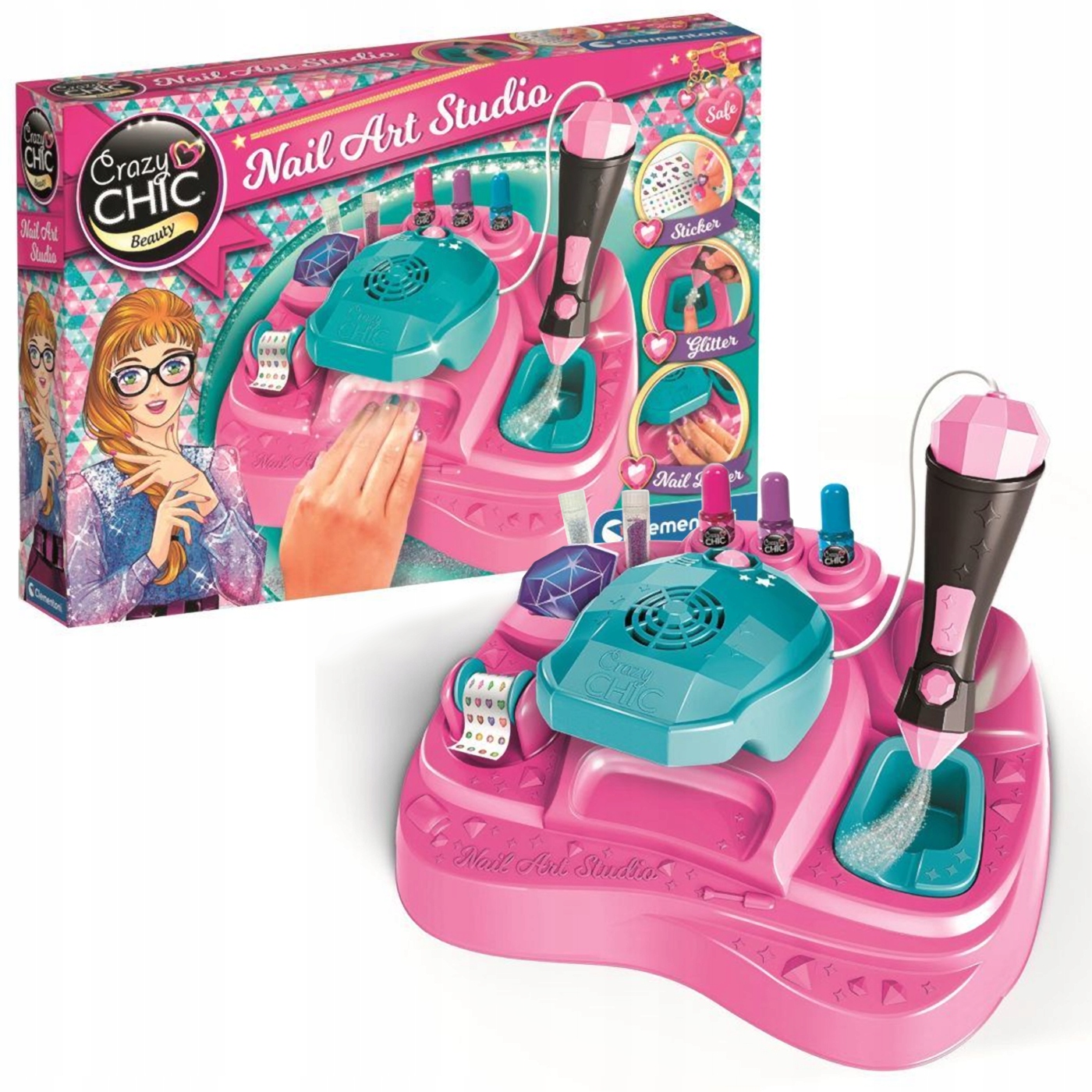 

Clementoni Crazy chic Studio paznokci 18768