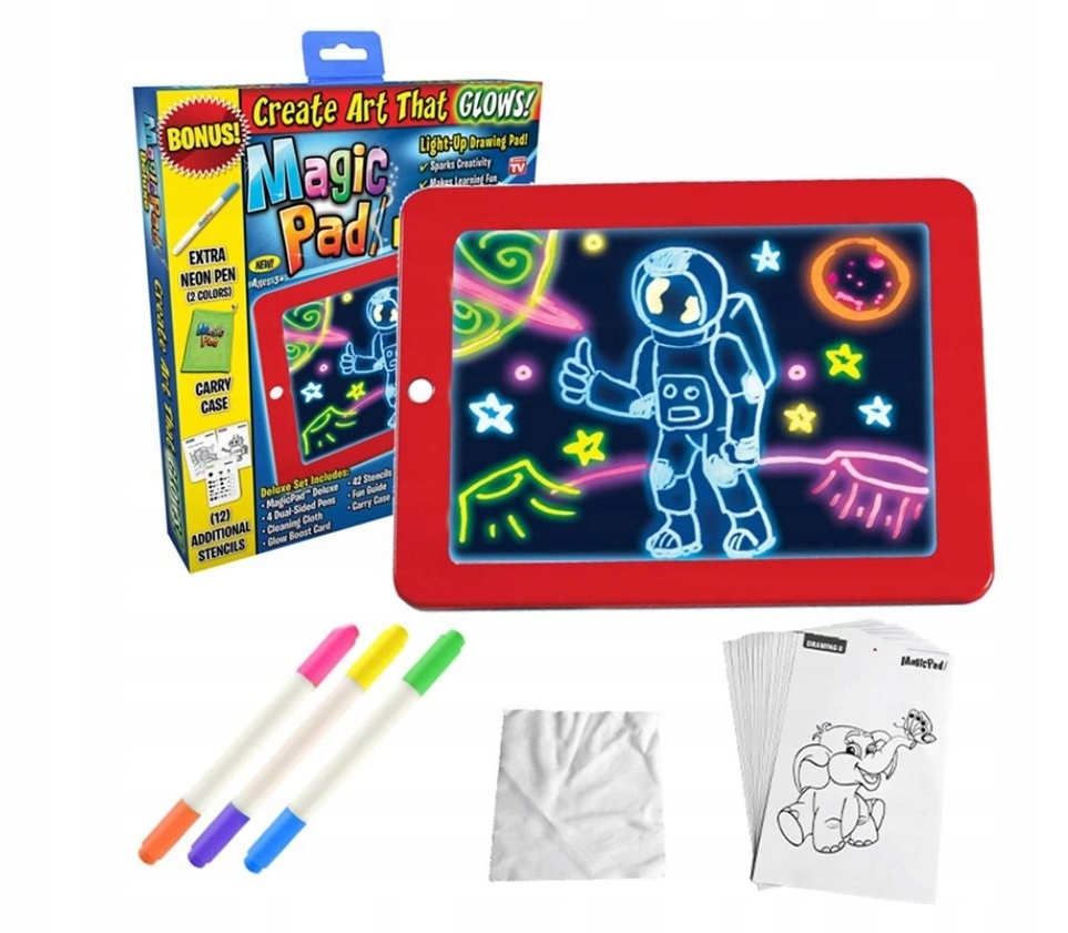

Magic Pad Tablet Magiczny Znikopis Tablica Led