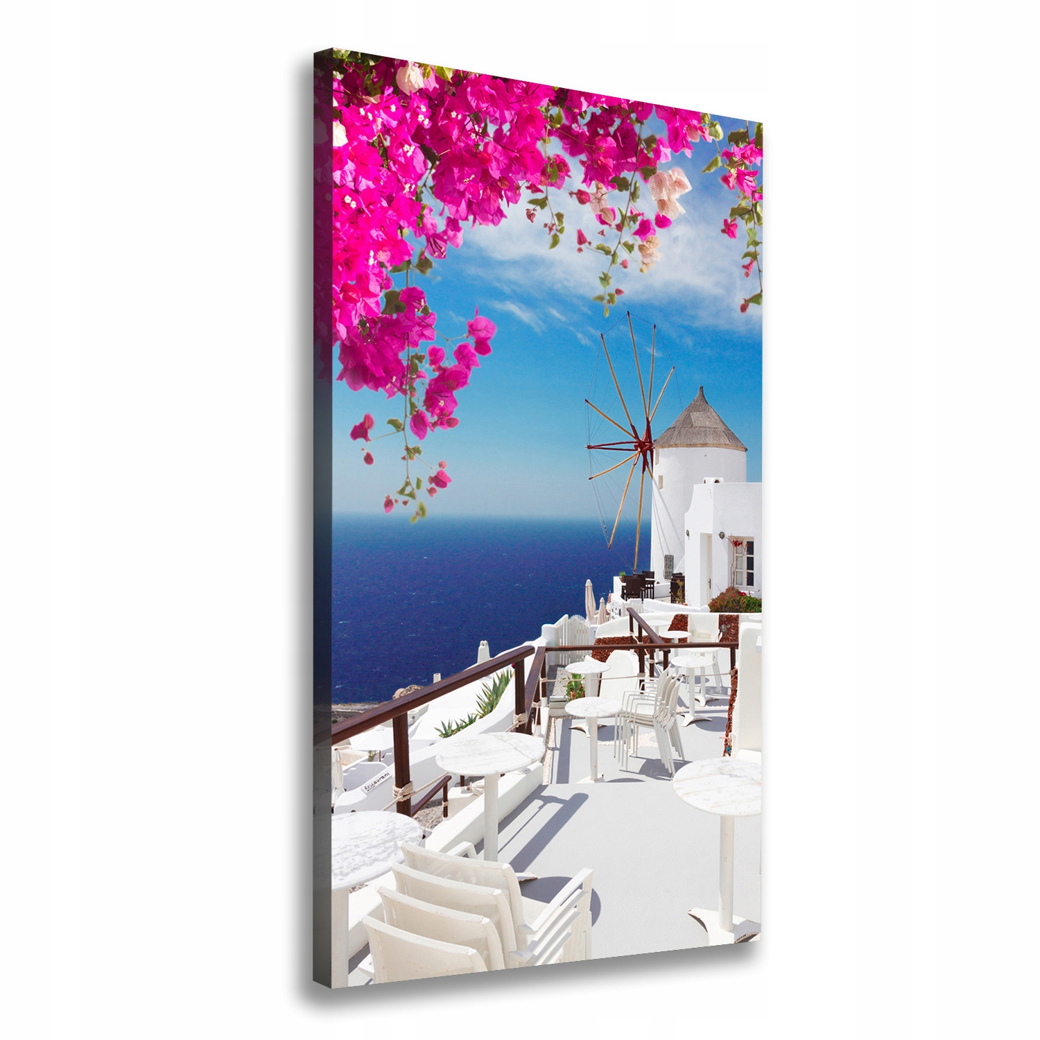 

Foto obraz na płótnie Santorini Grecja 70x140 cm