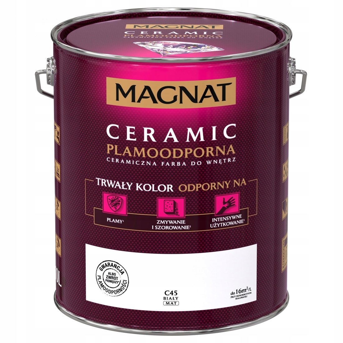 

Farba Ceramiczna Magnat Ceramic C45 Biały 10L