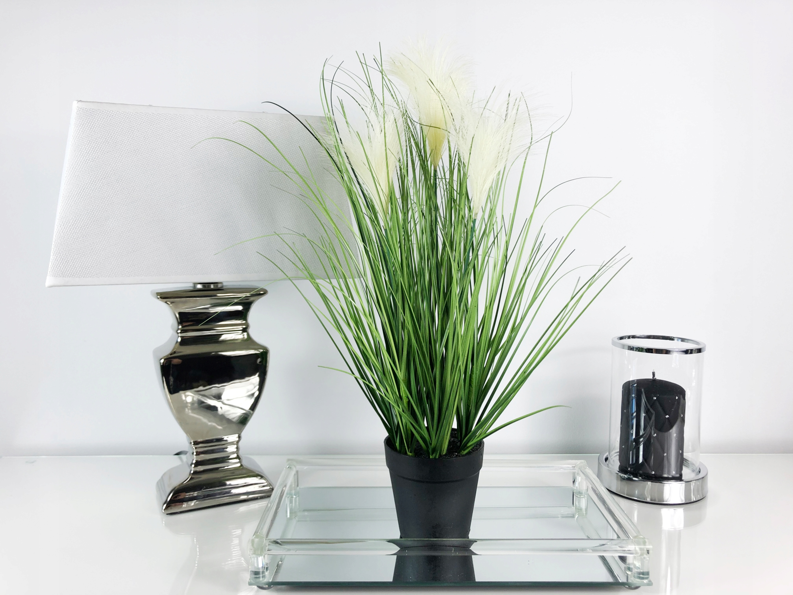 TRAWA SZTUCZNA ROŚLINA W DONICZCE SZTUCZNE KWIATY Kod producenta 510