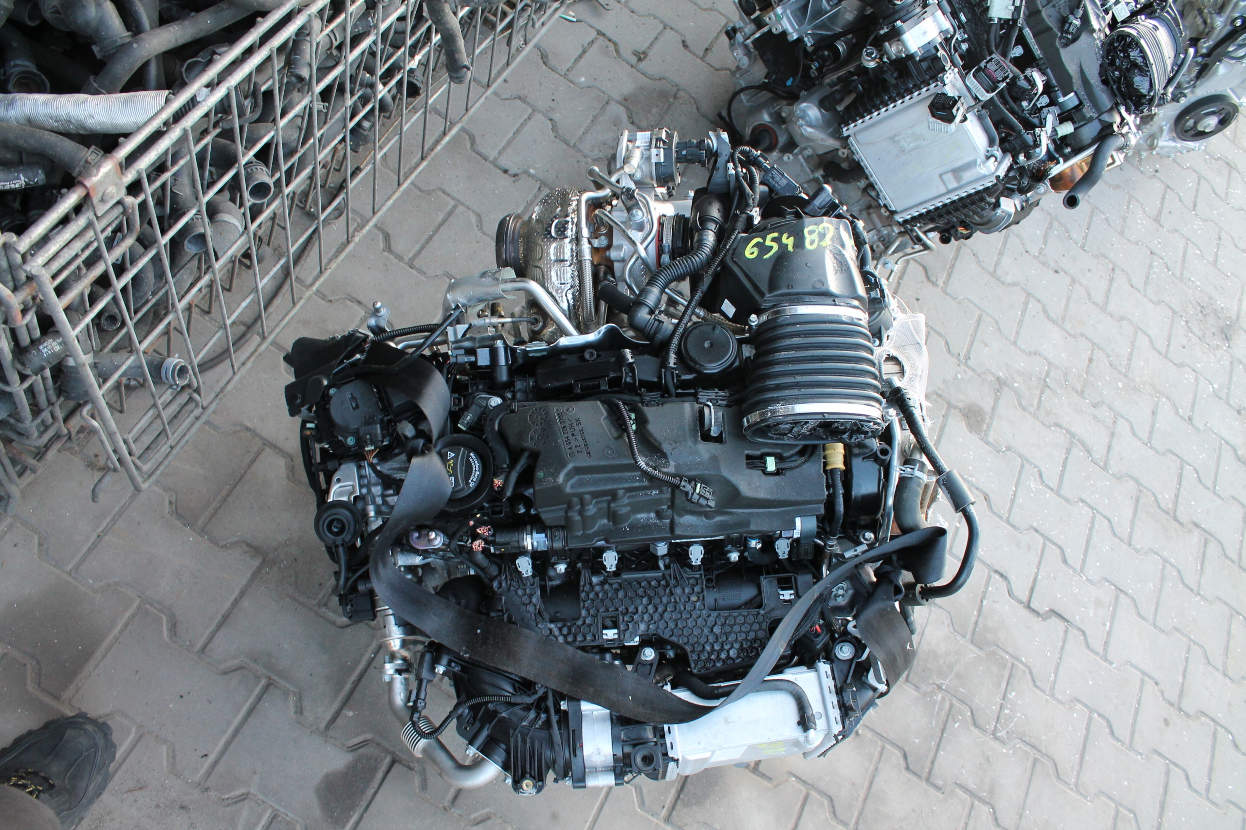 engine complete MERCEDES GLC GLE 654820 10 TYSKM
