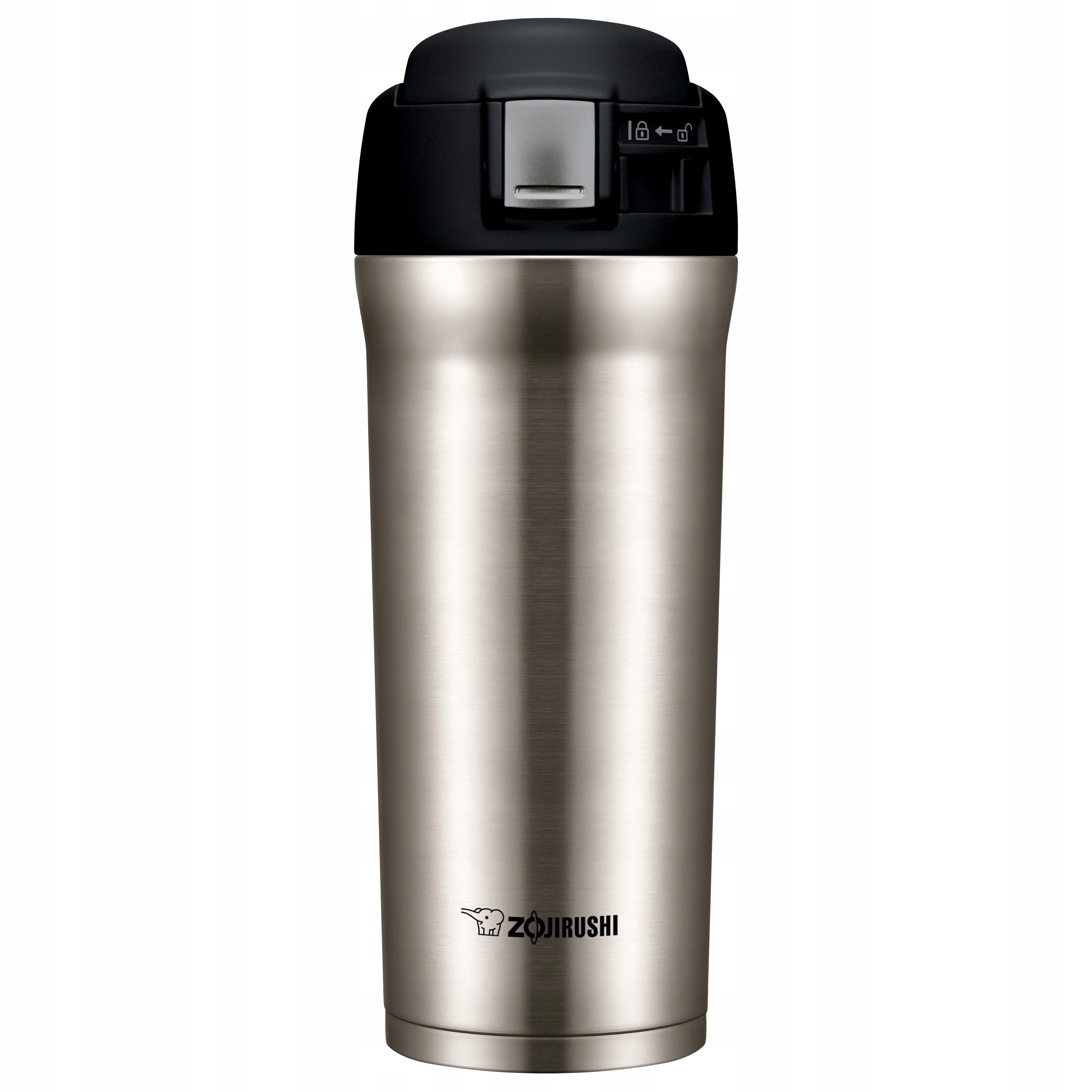 Termohrnek do auta káva čaj Zojirushi SM-YAF48 0,48L stříbrný