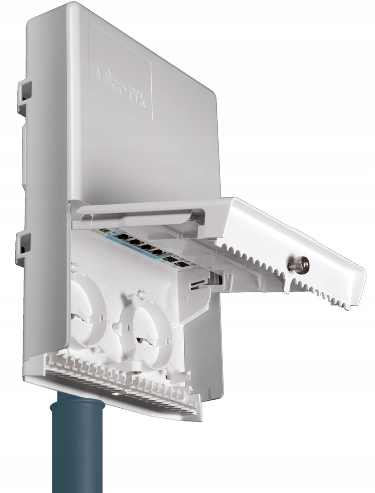 MikroTik CSS610-1GI-7R-2SOUT Switch netPower, 8x RJ45 1000Mb/s PoE, 2x