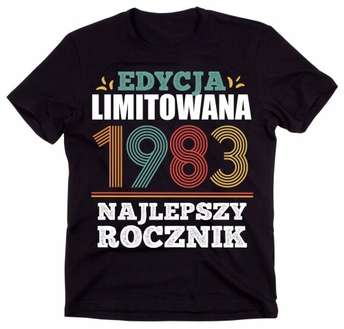 

Koszulka na 40-te urodziny roz M