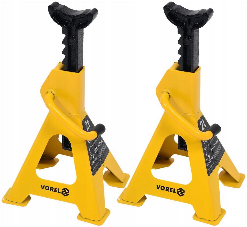 2x Kobylky 2T Podložky Podpory S Zámkom Pod Auto