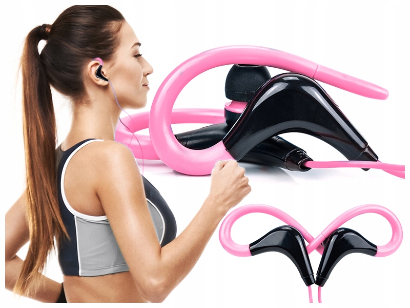 

Słuchawki Dokanałowe Douszne Z Uchywtem Na Ucho