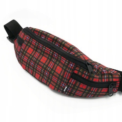 Levně Ledvinka vycházková Tartan Psiakrew sáček pro pejskaře univerzální