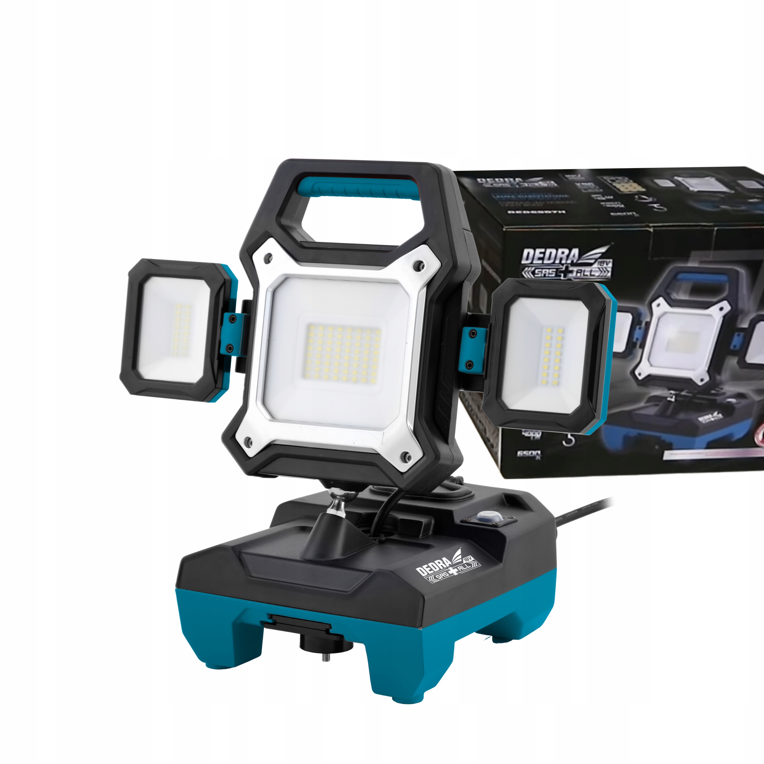 Dedra Akumulátorová A Sieťová Dielenská Lampa 18V 25W 2500LM Solo DED6907H