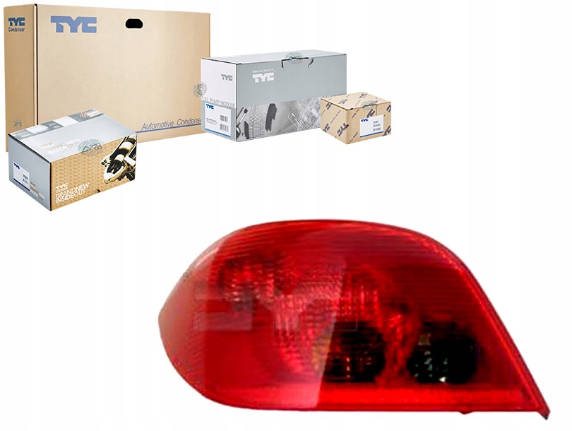 TYC11-0250-01-2 Lampa Zadní L Peugeot 307 Hatchback Asistent řidiče #33