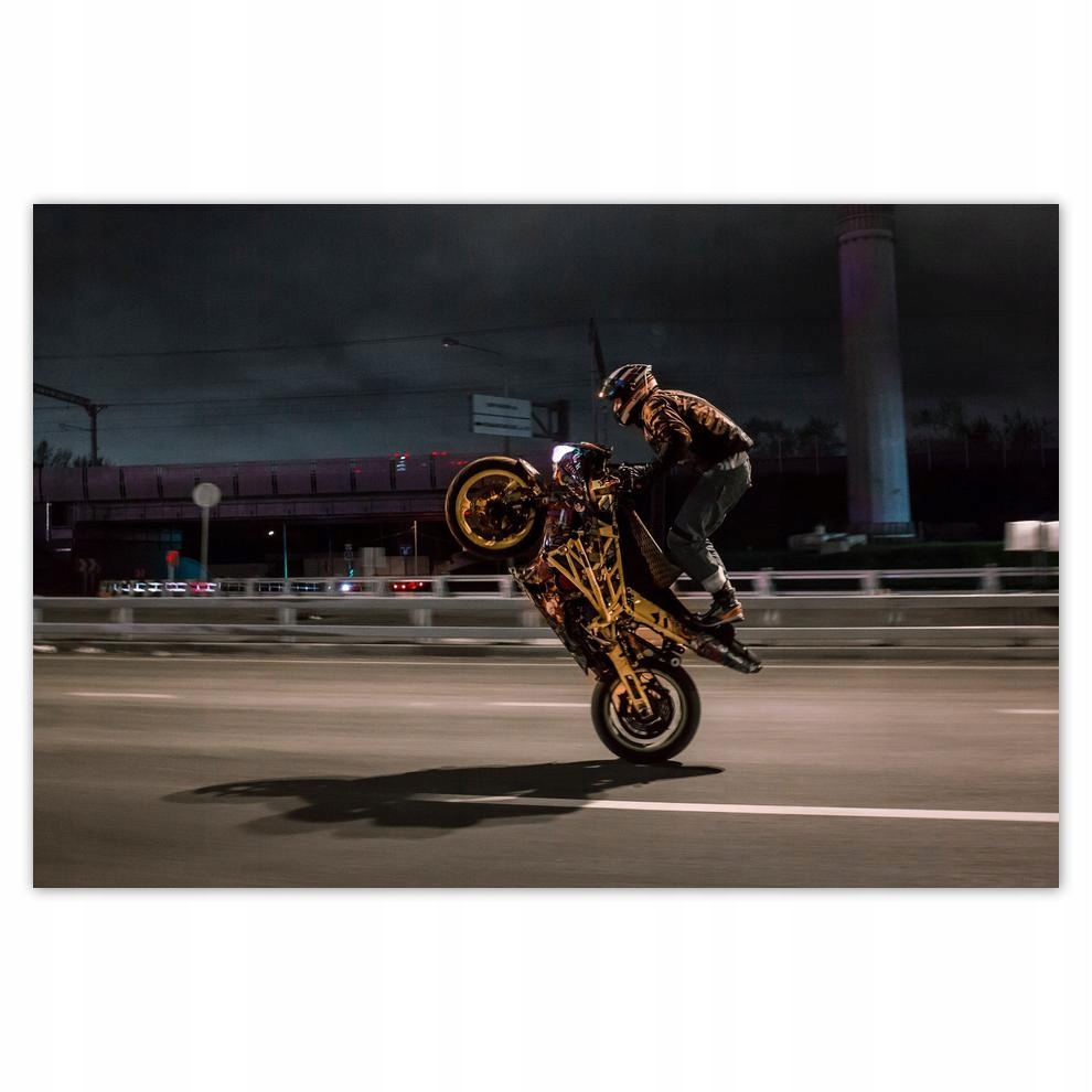 

Plakaty 60x40 Motorem na jednym kole