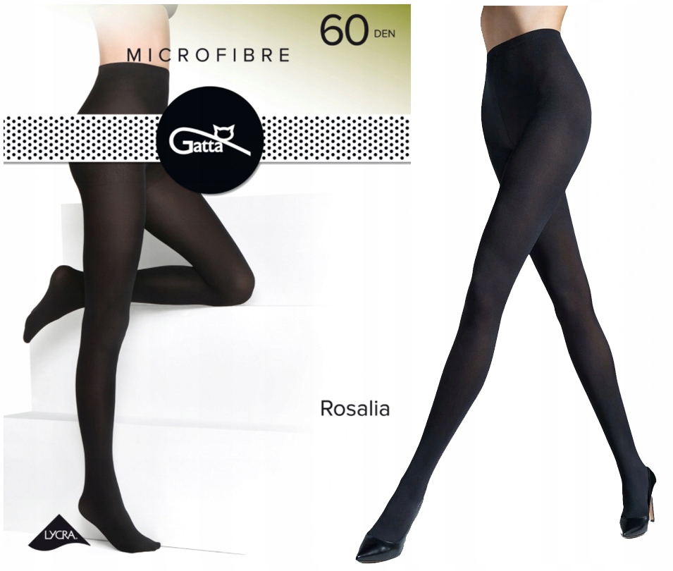 

Rajstopy Gatta Rosalia 60 Den 5-XL Nero