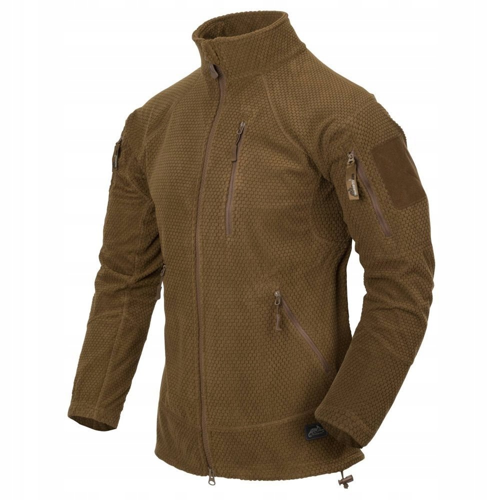 Mikina Alpha Tactical Grid Fleece Coyote