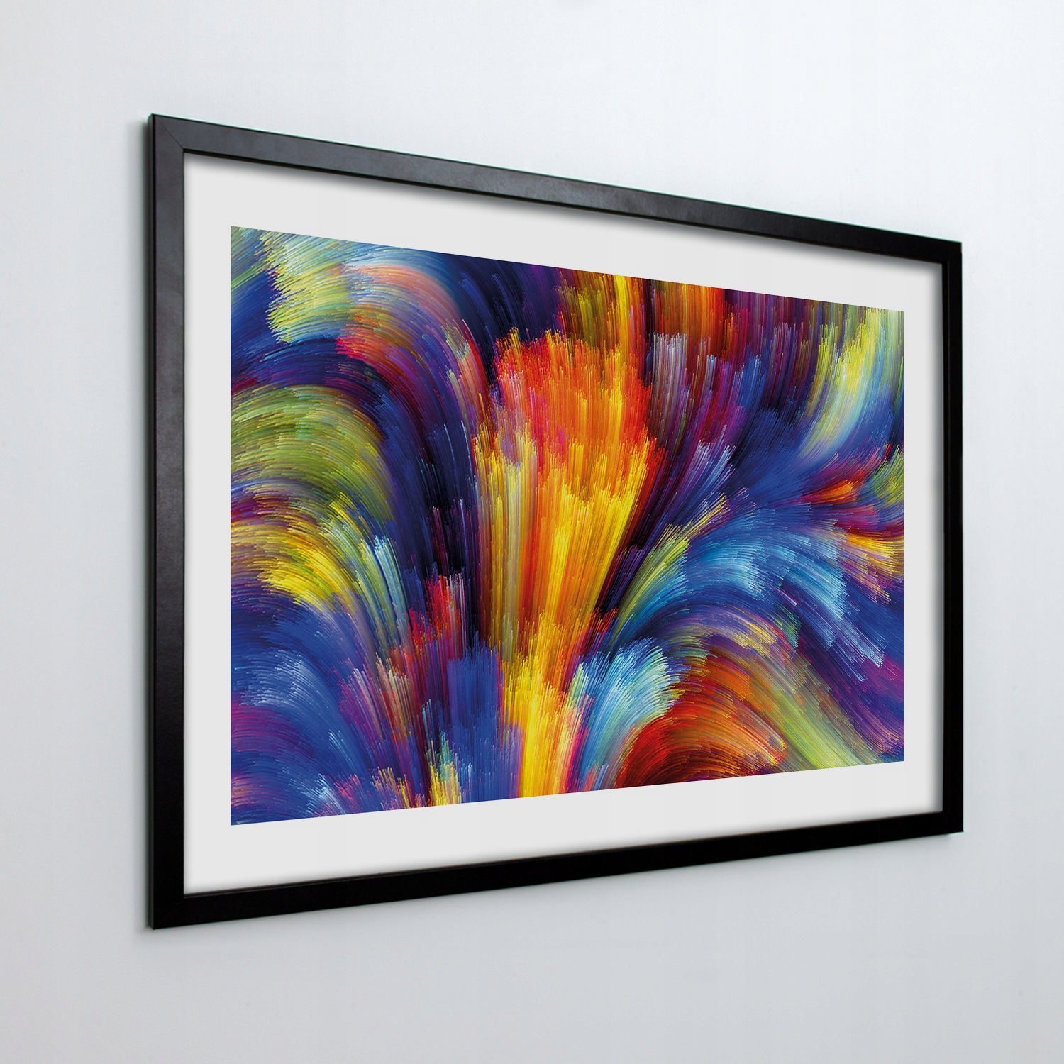 Fotoobraz na stenu v ráme Farebné pozadie 70x50 cm