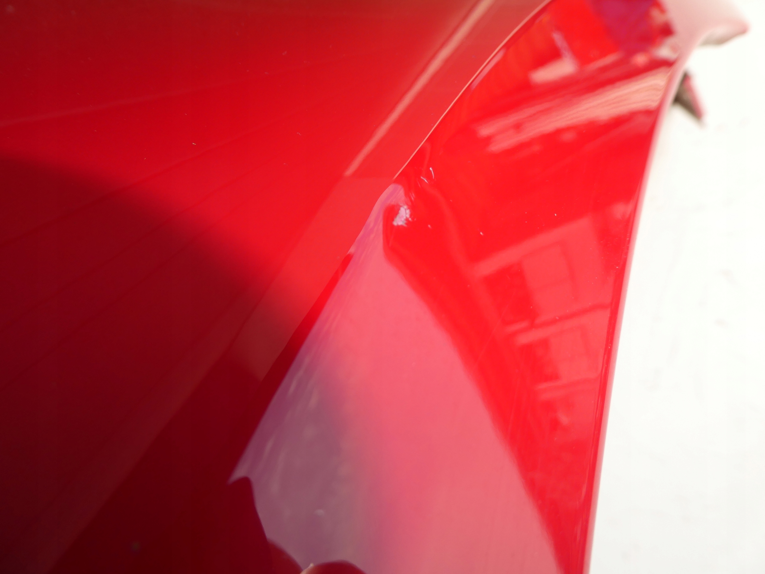 VW SCIROCCO fender right front 1K8821106 red