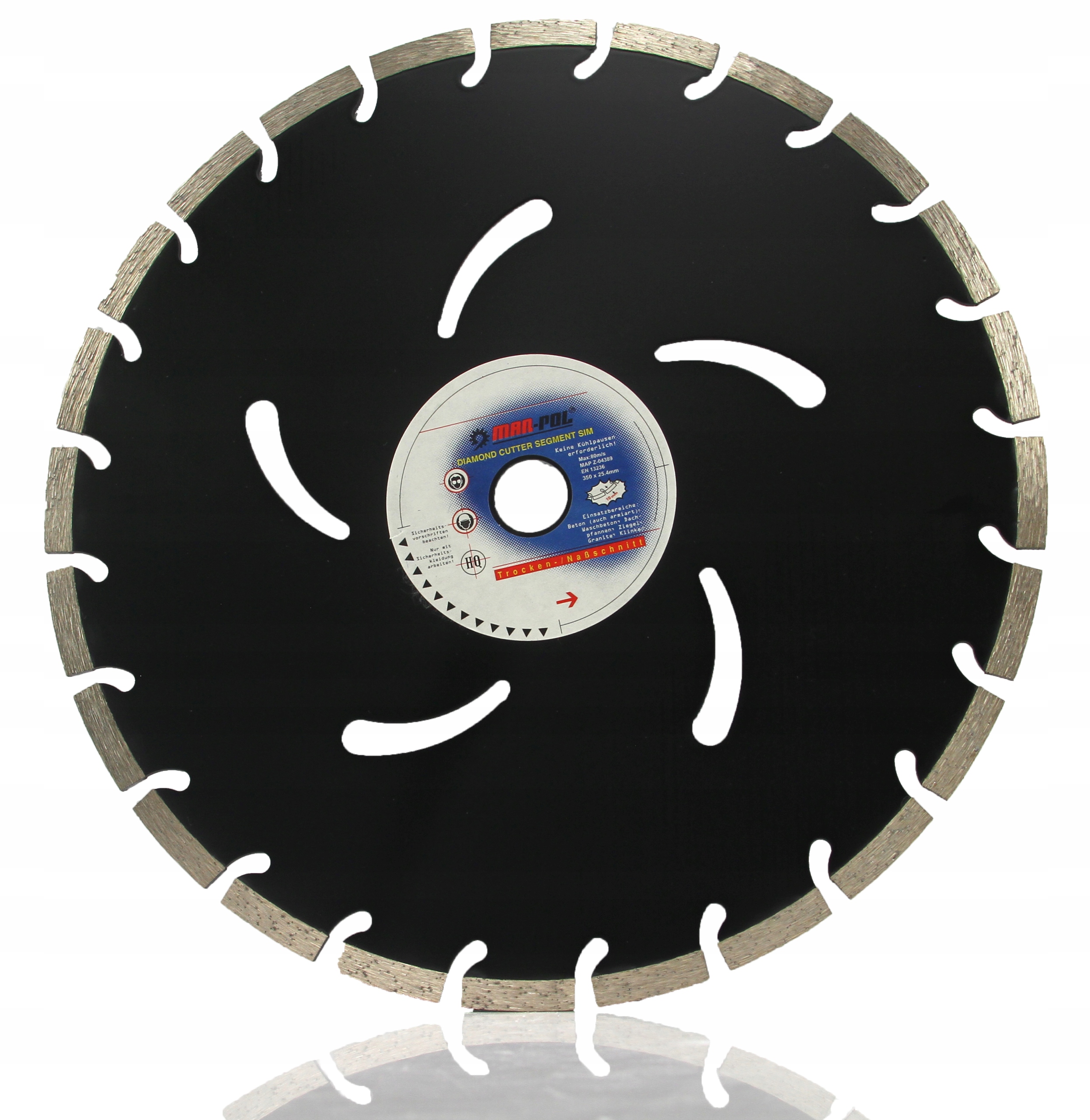 Tarcza diamentowa Mar-pol M08738 25,4 350 kostka Ts betonu kostki do Stihl