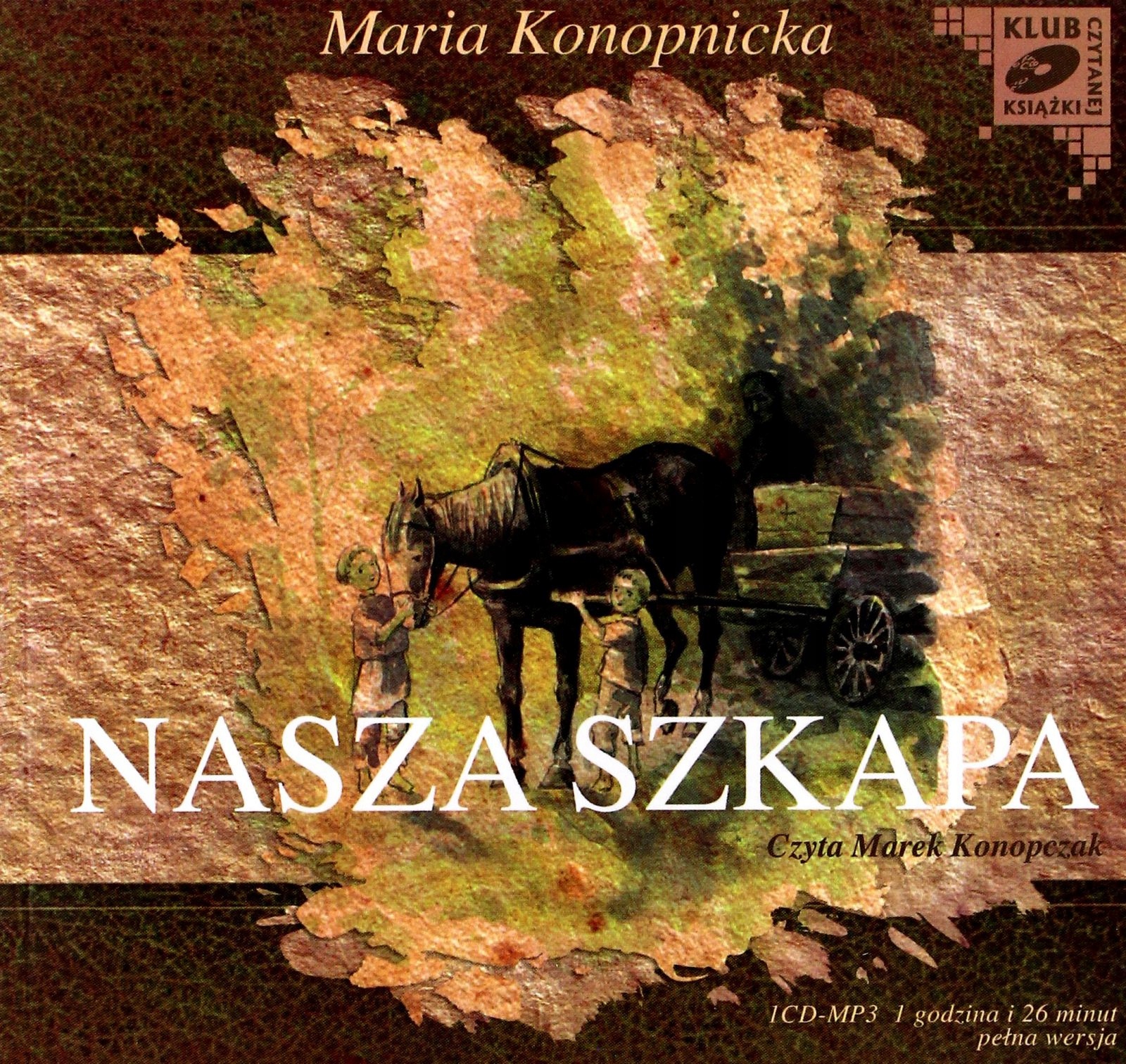 NASZA SZKAPA - MARIA KONOPNICKA [AUDIOBOOK] [CD]
