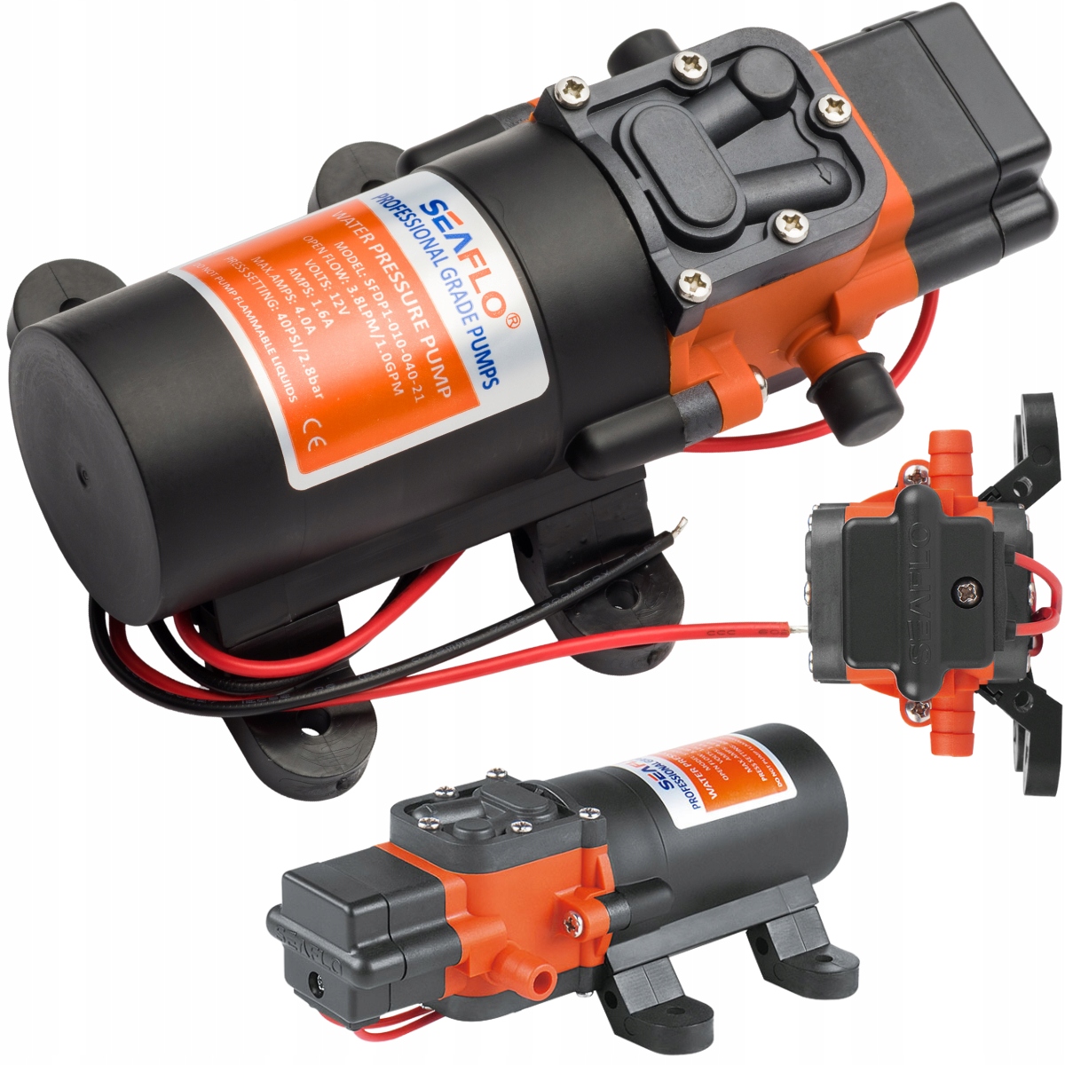 Pompa Ciśnieniowa Membranowa Do Wody 3,8 Bar 12V