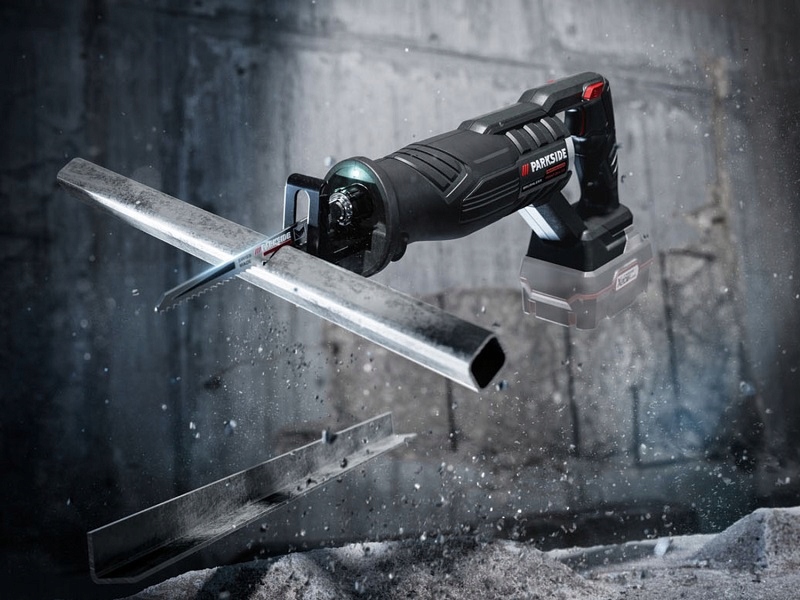AKUMULATOROWA PIŁA SZABLASTA BEZPRZEWODOWA PARKSIDE PERFORMANCE LISI OGON Seria PERFORMANCE