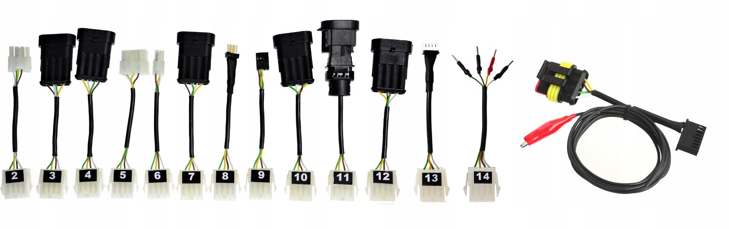 INTERFEJS LPG USB FTDI 15 ZŁĄCZ ADAPTERY UNIWERSALNY ZESTAW Marka CCY