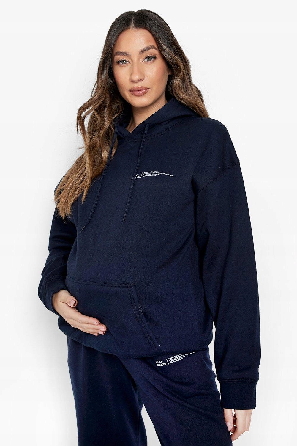 4C4A02 P27 BOOHOO MATERNITY BLUZA CIĄŻOWA S Rozmiar S