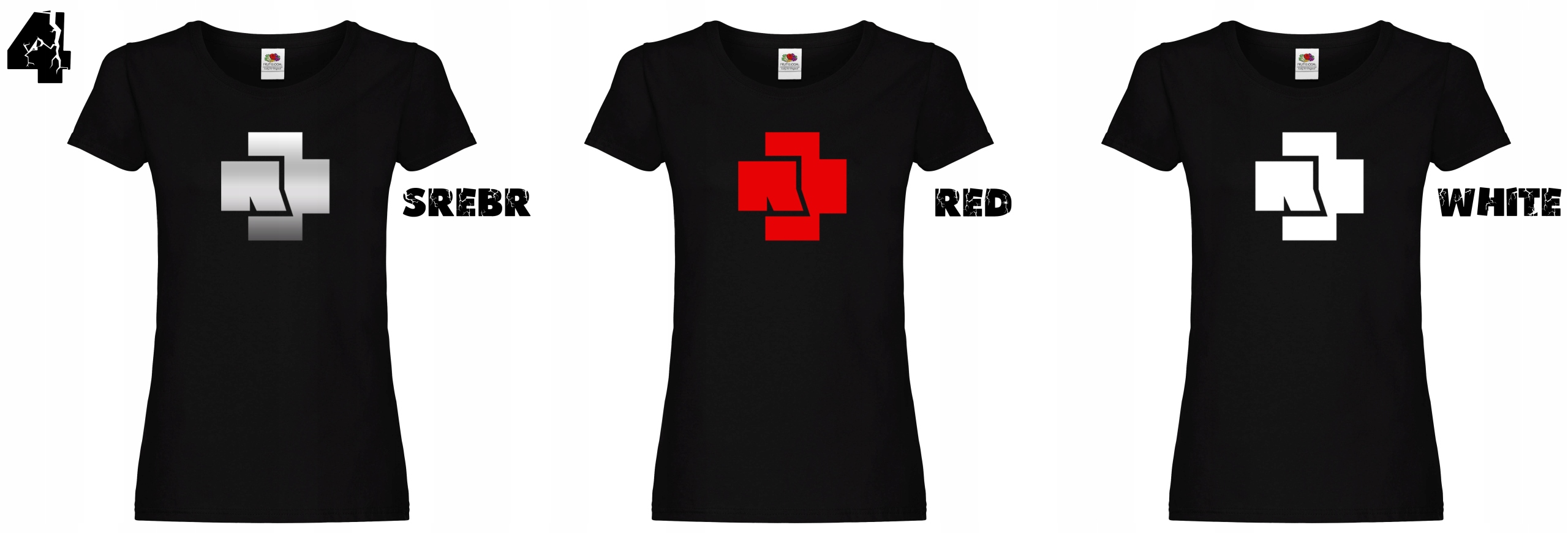 KOSZULKA DAMSKA T-SHIRT z nadrukiem Engel XXL Kolekcja RAMMSTEIN