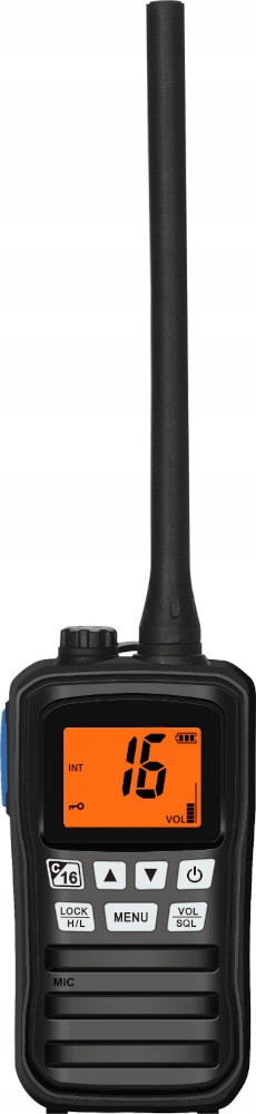 Jopix Marine 242 radio morskie Vhf moc 3W IP67 Pływające rejestracja Uke