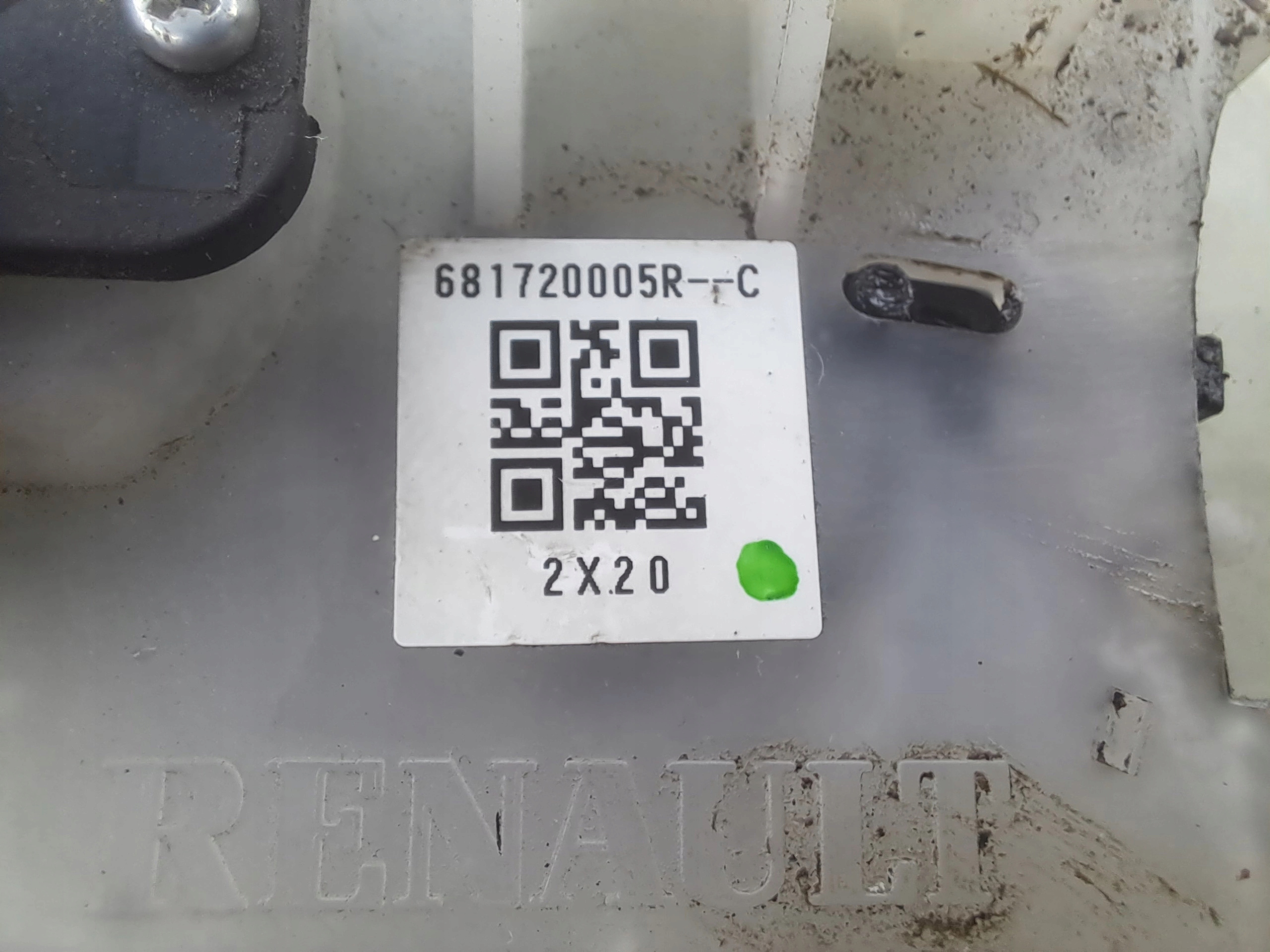 RENAULT OPEL 681720005R-C 255522540R DEVIO LUCI TERGICRISTALLO TERGI